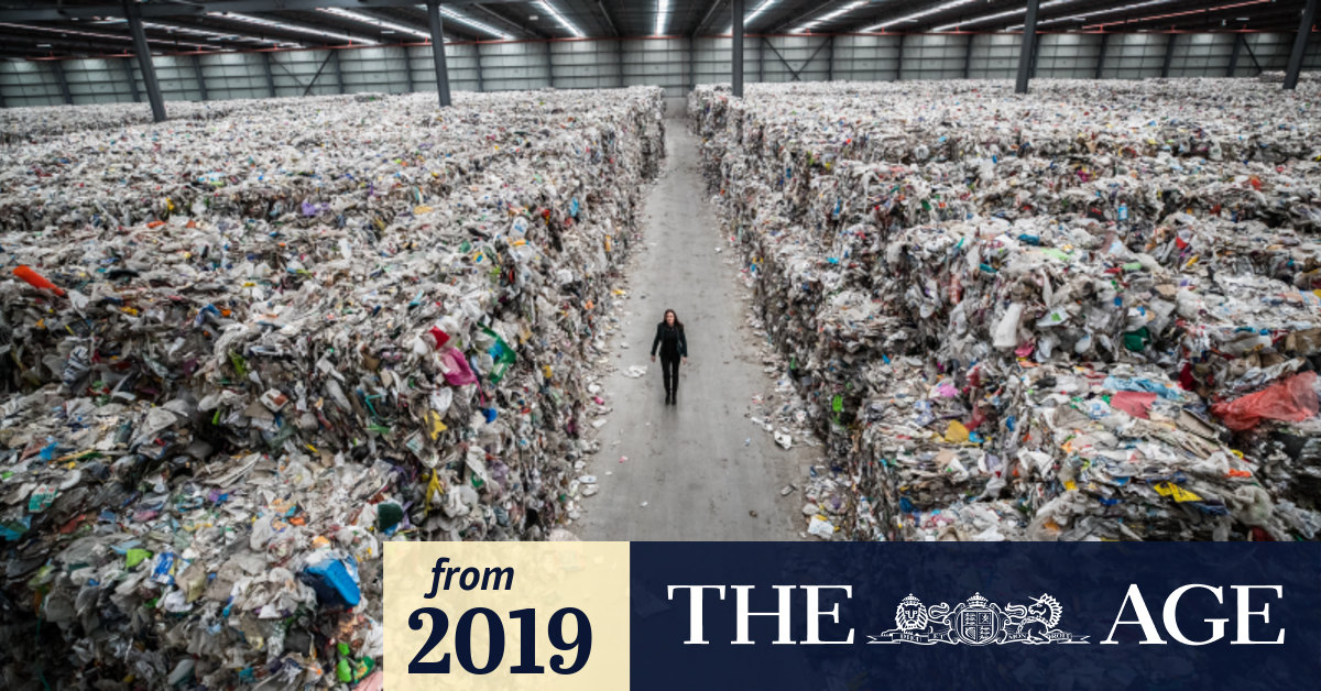 SKM's six Melbourne warehouses full of unrecycled recycling